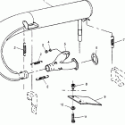 0952574 500 SKS Exhaust system  500 efi 0952774, efi sks 0952574, ...