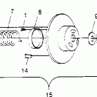0956156 XLT SP Driven clutch assembly xlt sp 0956756, xlt sp (48
