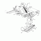 0950443 SPORT Front suspension and ski sport 0950443, sport tour...