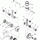0952761 TRAIL Piston and crankshaft  trail 0952761, trail deluxe...