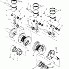 0956768 RXL LT Piston and crankshaft  rxl 0956768