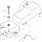 E952064 EURO WIDETRAK LX Seat and gas tank assembly widetrak lx 0952064 and...