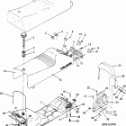 0952574 500 SKS Seat and gas tank assembly  500 efi 0952774, efi s...