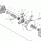 0952560 440 SKS Drive clutch assembly 440 0952760, 440 sks 0952560...