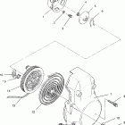 0951660 440 XCR Recoil starter assembly 440 xcr 0951660