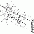 X951660 440 XCR SP Chaincase assembly  440 xcr sp x951660