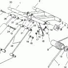 0952761 TRAIL Rear torque arm assembly  trail 0952761, trail del...