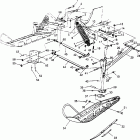 0952761 TRAIL Front suspension and ski  trail 0952761, trail del...
