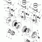 0950869 RXL TOURING Piston and crankshaft rxl touring 0950869