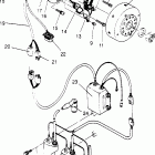 0950869 RXL TOURING Magneto assembly rxl touring 0950869