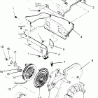 0950743 SUPER SPORT Blower housing and  recoil starter assembly super ...
