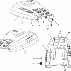 0951660 440 XCR Капот