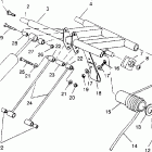 0952857 XLT TOURING Rear torque arm assembly xlt touring 0952857 and  ...