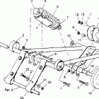0950956 XLT RMK Front torque arm assembly xlt 0950756, xlt sks 095...