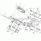 0952560 440 SKS Front torque arm assembly 440 0952760, 440 sks 095...