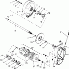 0950582 STORM SKS Drive train assembly storm 0950782, storm sks 0950...