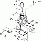0952761 TRAIL Carburetor trail 0950761, trail deluxe 0950262  an...
