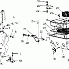 0950956 XLT RMK Oil tank / air box assembly xlt 0950756, xlt sks 0...