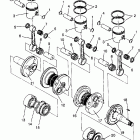 0940869 RXL TOURING Piston and crankshaft rxl 0940768 and rxl touring ...