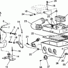 0940869 RXL TOURING Oil tank  /  air box assembly rxl 0940768 and rxl ...
