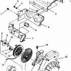0943133 LITE GT Blower housing & recoil assembly lite gt 0943133 a...
