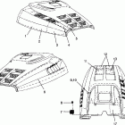 0940869 RXL TOURING Капот