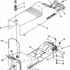 0940667 XLT SP Seat and gas tank assembly xlt 0940767, xlt sp 094...