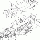 E943433 EURO LITE Tunnel and seat assembly lite e943433