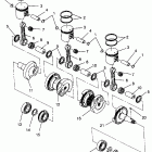 0940667 XLT SP Piston and crankshaft xlt 0940767, xlt sp 0940667 ...
