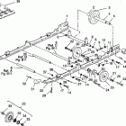 0940869 RXL TOURING Suspension assembly rxl 0940768