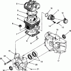 0943133 LITE GT Crankcase and cylinder assembly starlite gt 094312...