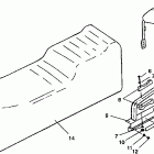 E940782 EURO STORM Backrest assembly storm sks e940582