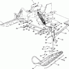 E940743 EURO SUPER SPORT Front suspension and ski super sport e940743