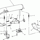 0942064 WIDE TRAK LX Exhaust system widetrak lx 0942064