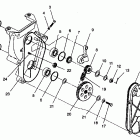 0943433 LITE Chaincase assembly lite 0943433,starlite 0943427 a...
