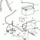 E940262 EURO TRAIL DELUXE Battery box assembly trail deluxe e940262