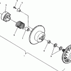 0943133 LITE GT Driven clutch assembly lite gt 0943133 and starlit...