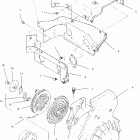 0940761 TRAIL Blower housing & recoil starter assembly