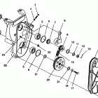 E942774 EURO 500 EFI Chaincase assembly 500 efi e942774 and  efi sks e9...
