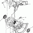 E940262 EURO TRAIL DELUXE Crankcase assembly trail deluxe e940262