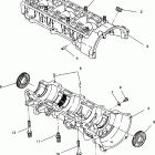 0940667 XLT SP Crankcase assembly xlt 0940767, xlt sp 0940667 & x...