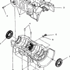 0942875 CLASSIC TOURING Crankcase assembly classic 0942865
