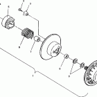 E940243 EURO SPORT SKS Driven clutch assembly sport sks e940243