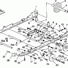 0940869 RXL TOURING Suspension assembly rxl touring 0940869