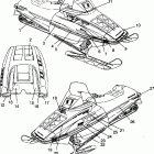 0940869 RXL TOURING Капот
