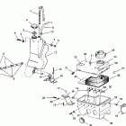 E942560 EURU 440 SKS Oil tank / air box assembly 440 e942760 and 440 sk...
