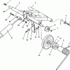 0942560 440 SKS Rear torque arm assembly 440 0942760 and 440 sks 0...