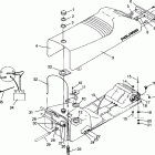 0940869 RXL TOURING Seat and gas tank assembly rxl touring 0940869