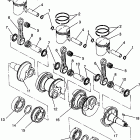 0940582 STORM SKS Piston and crankshaft storm 0940782 and storm sks ...