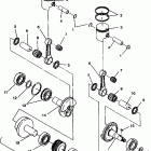 E942560 EURU 440 SKS Piston and crankshaft 440 e942760 and 440 sks e942...